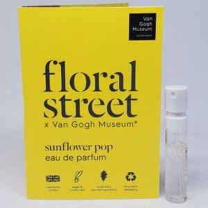 ❤️ 4 for Floral Street Sunflower Pop Van Gogh Travel Mini Vials New on Card